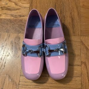 Jeffery Campbell Size 7 Pastel Patent Leather Loafers